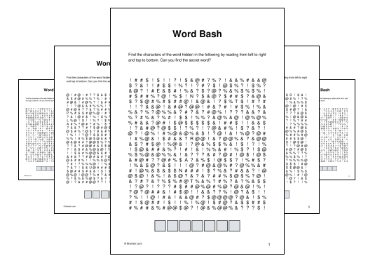 Word Bash