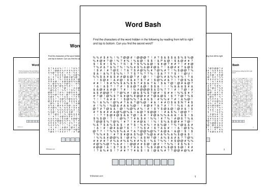 Word Bash