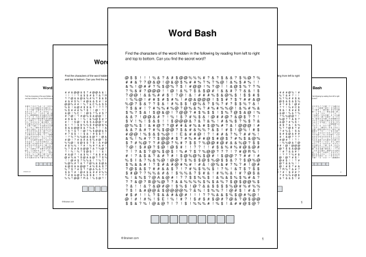 Word Bash