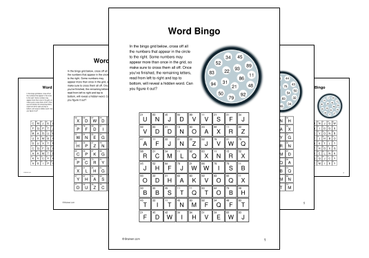 Word Bingo