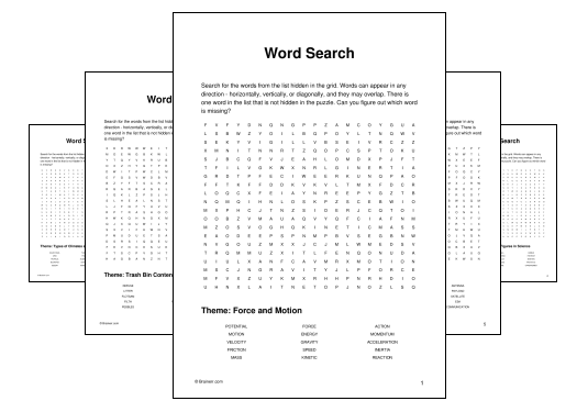 Word Search