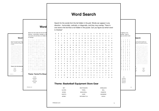 Word Search