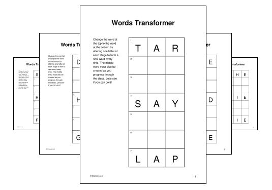 Words Transformer