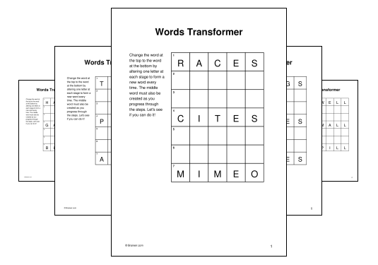 Words Transformer